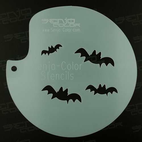 Schablone Fledermäuse Senjo-Color Art Stencil