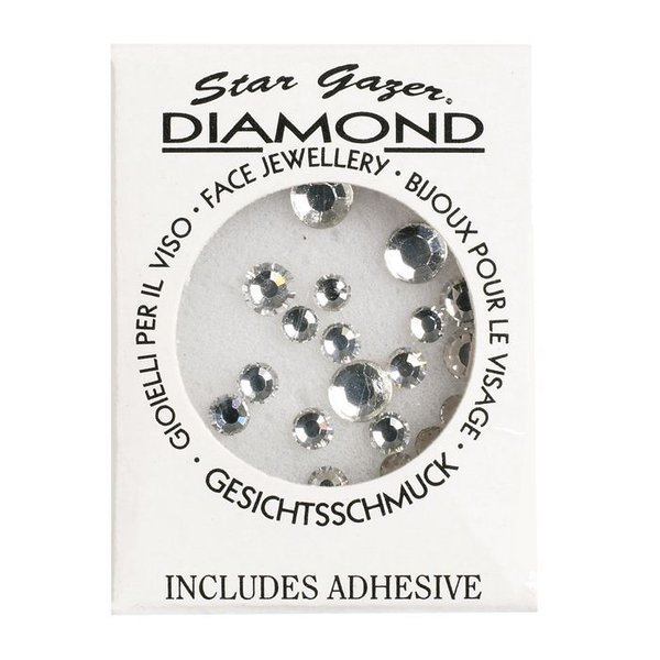 Stargazer Clear Diamonte 16 Steine