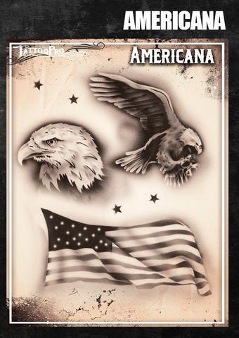 Tattoo Pro Stencils Americana