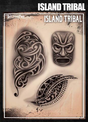 Tattoo Pro Stencils Island Tribals