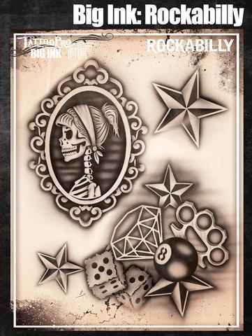 Tattoo Pro Stencils Big Ink: Rockabilly