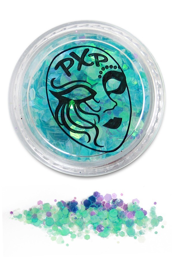 PXP Professional Colours Glitter, Blue Mermaid, 5gr