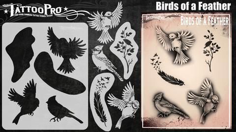 Tattoo Pro Stencils Birds of a Feather