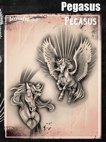 Tattoo Pro Stencils Pegasus