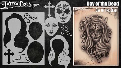 Tattoo Pro Stencils Day of the Dead