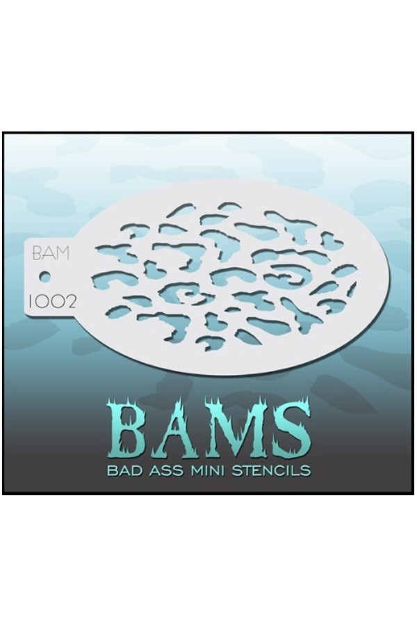 Bad Ass BAM stencil 1002