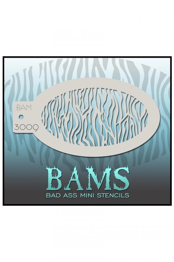 Bad Ass BAM stencil 3009
