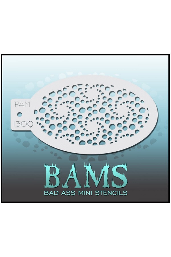 Bad Ass BAM stencil 1309