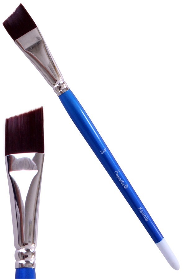 Synthetic Angle brush # 3/4 Ksenia SUPERSTAR 139-6103